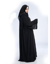 Mehar Stylish Premium Zaina Over coat  Abaya 3 Pice set