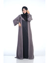 Mehar Hijab Modesty Stylish Look Zafreen Abaya Coat