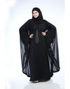 Mehar Premium Stylish Zada Abaya Full Set(3 pice)